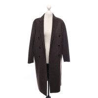 Massimo Dutti Jacket/Coat in Brown