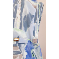 Pierre Cardin Kleid aus Seide in Blau