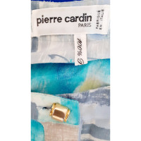 Pierre Cardin Kleid aus Seide in Blau