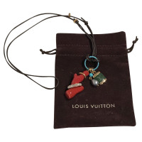 Louis Vuitton Lederen halsband met tegenhangers