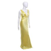 Ermanno Scervino zijden jurk in geel