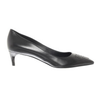 Bottega Veneta Pumps/Peeptoes aus Leder in Schwarz