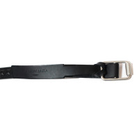 Balenciaga Armreif/Armband aus Leder in Schwarz