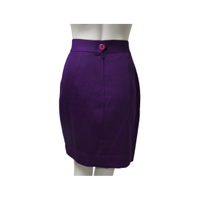 Moschino Cheap And Chic Skirt Wool in Violet