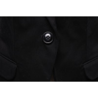 Armani Collezioni Blazer Cotton in Black