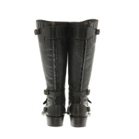 Belstaff Bottes en Cuir en Noir