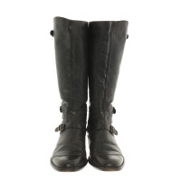 Belstaff Bottes en Cuir en Noir