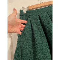 Ganni Skirt Cotton in Green