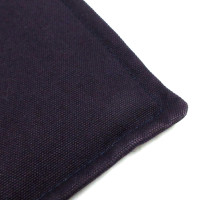 Hermès Clutch aus Canvas in Violett