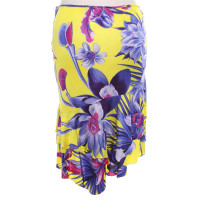 Versace skirt with floral pattern
