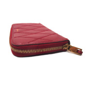 Givenchy Täschchen/Portemonnaie aus Leder in Rot