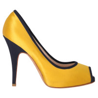 Giuseppe Zanotti Pumps/Peeptoes Leer in Geel