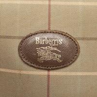 Burberry Sac à main/Portefeuille en Toile en Beige