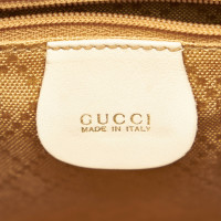 Gucci Rucksack aus Leder in Weiß