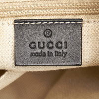 Gucci Rucksack aus Canvas in Braun