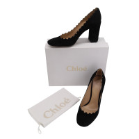 Chloé Sandals Suede in Black