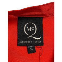 Alexander McQueen Dress Silk in Orange