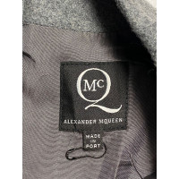 Alexander McQueen Robe en Laine en Gris