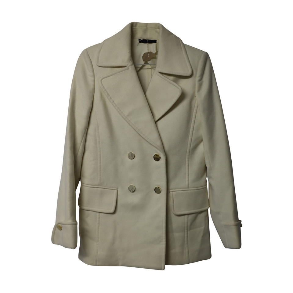 The Row Veste/Manteau en Laine en Blanc