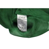 Chloé Top Silk in Green