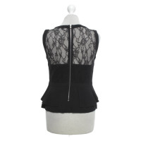 Sandro Top made of lace