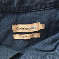 Calvin Klein Jeans Capispalla in Cotone in Blu