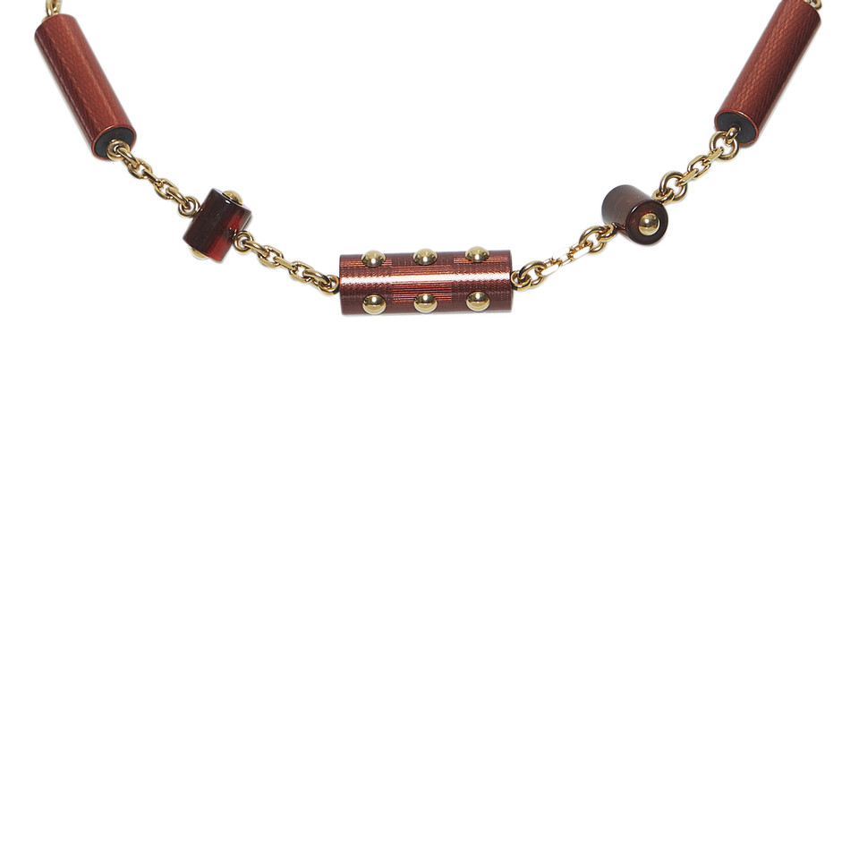 Louis Vuitton Ketting in Rood
