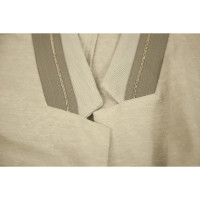 Fabiana Filippi Jacke/Mantel aus Baumwolle in Grau