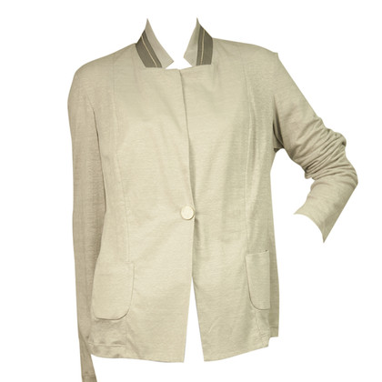 Fabiana Filippi Jacket/Coat Cotton in Grey