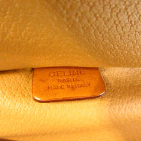 Céline Clutch aus Leder in Braun