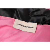 Alexandre Vauthier Rock aus Seide in Rosa / Pink