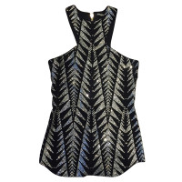 Balmain Top en Viscose en Noir