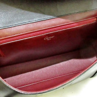 Cartier Handbag Leather in Silvery