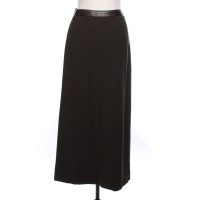Hermès Skirt Wool in Brown