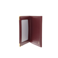 Cartier Bag/Purse Leather in Bordeaux