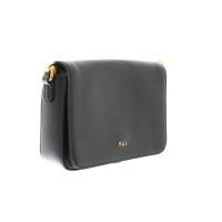 Ralph Lauren Borsa a tracolla in Pelle in Nero