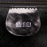 Gucci Reisetasche aus Baumwolle in Schwarz