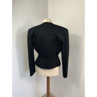 Mugler Suit Wool in Black