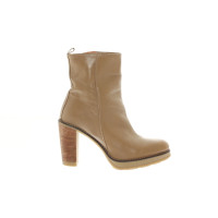 ras Ankle boots Leather in Brown