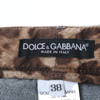 Dolce & Gabbana Denim skirt in blue