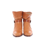 Frye Bottines en Cuir en Ocre