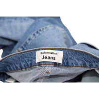Reformation Jeans Cotton in Blue