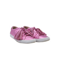 Loeffler Randall Sneakers aus Leder in Rosa / Pink