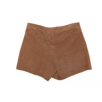 Stefanel Shorts Leather in Beige