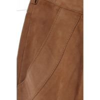 Stefanel Shorts Leather in Beige