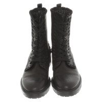 Kennel & Schmenger Bottines en Cuir en Noir