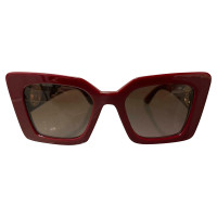 Burberry Occhiali da sole in Rosso
