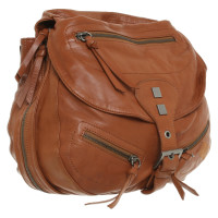 Boss Orange Shoulder bag Leather in Brown