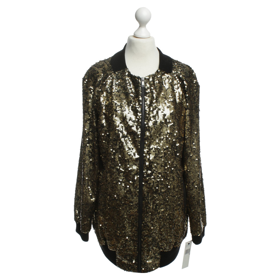 Dkny Silk jacket with sequins