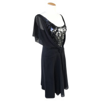Laurèl Silk dress with sequins